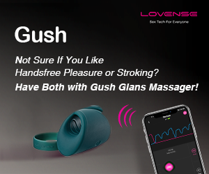Gush: Remote Controlled Male Vibrating Massager