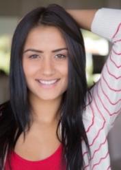 Adorable babe teen Giselle Mari lets us see her marvelous boobs