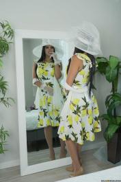 Adorable Diamond Kitty's reverse cowgirl xxx