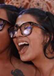 Aphrodisiac Yasmina and Jasmine's blowjob dirt