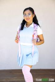 Aristocratic Avery's doggystyle sex