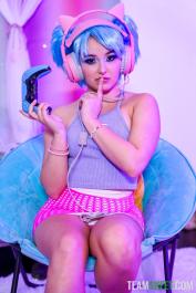 Awesome Leana and Krissy's young porn