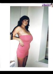 Beautiful babe Rachel Aldana takes off her skirt to show her big tits