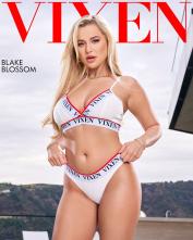 Blake Blossom's straight hair porn by Vixen