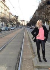 Blonde European schoolgirl Alexa Wild unveils her hot bum & rides an old dick