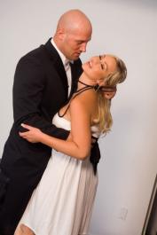 Blonde MILF with big tits Abbey Brooks hikes up her dress and gets dicked