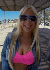 Blondie Fesser's big cock sex by Public Bang