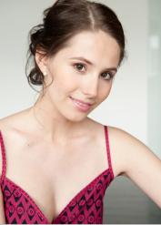 Brunette solo girl Vanessa Angel unveiling phat teen ass while stripping