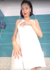 Christal Hot Horny In Shower