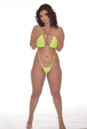 Chubby bombshell Crystal Chase gets a dicking after a hot tease in a bikini