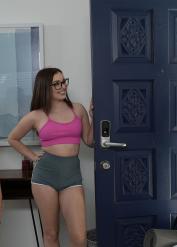 Clara Trinity and Leana Lovings's teen smut by BangBros 18