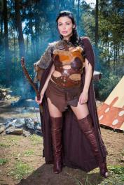 Cowgirl scene with charming Aletta Ocean from ZZ Series