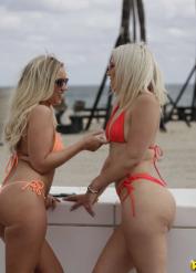 Desirable Bailey Brooke and Tara Ashley at long legs porn
