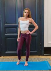 Fit18 featuring Angel Emily's long legs smut