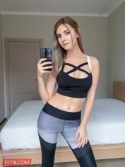 Fit18 featuring Eva Elfie's missionary sex