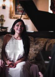 Glamorous Mona Azar and Spencer Bradley's oral trailer