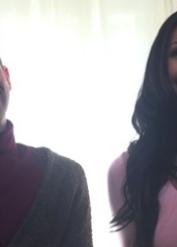 Gorgeous shemale Chanel Santini shoving her big dick deep in her hubby