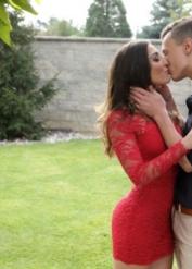 Horny couple Jimena Lago & Charlie Dean kiss before getting naked to fuck