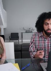 Interracial clip with freely Kimberly Snow from BangBros 18