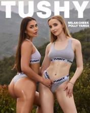 Irresistible Milan Cheek and Polly Yangs at missionary porn