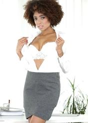 Luna Corazon Andy West Paul Fresh XXX Disgraced Ebony Waitress Gallery Porn