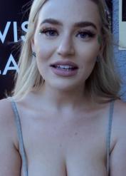 Luring Blake's blowjob clip