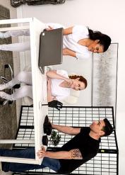 Madison Morgan Maya Farrell Ryan Driller XXX Analxxxphoto Threesome Inocent Porn