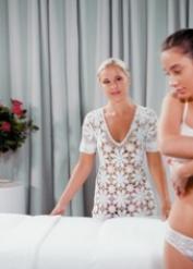 Massage Sins featuring Dido Angel, Liya Silver Naked Pics