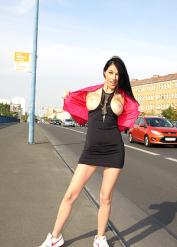 Meli Deluxe XXX Trannypornsex Public Braless Nipple Porn