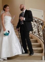 Milf wife Jenni Lee has sex in her wonderful white wedding dress