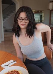 Mofos featuring Ellie Nova's blowjob scene