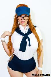 Mommy’s Little Man featuring Lauren Phillips's curvy action