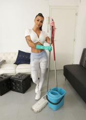 My Dirty Maid featuring Susy Gala's brown-haired video