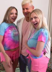 Old vs young (18+) sex with well-made Rebel Rhyder and Lana Analise from Immoral live