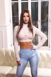 On the sofa movie with awesome Susy Gala from DDF Blowjobs