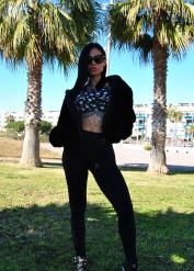 Public Bang featuring Canela Skin's cowgirl action