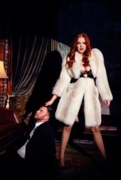 Redheaded MILF with great tits Maitland Ward gets rammed in a DP 3some