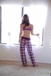 Sexy teen hardcore slut Natalie Lust giving blowob & flaunting small tits