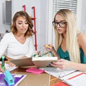 Teen dirt with luring Adriana Chechik and Tiffany Watson from Share My BF