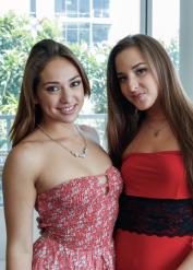 Teens Love Anal featuring Sara Luvv and Amirah Adara's shaved xxx