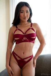 Watch playful Lulu Chu and Jennie Rose's action