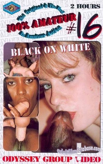 100% Amateur 16 - Black on White