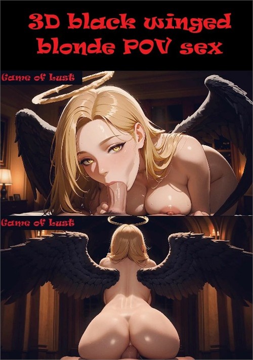 3D Black Winged Blonde POV Sex