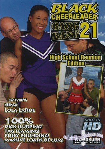 Black Cheerleader Gang Bang 21