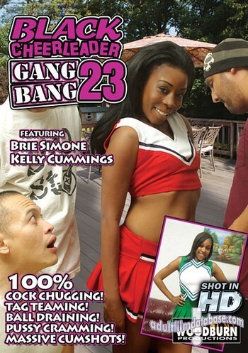 Black Cheerleader Gang Bang 23