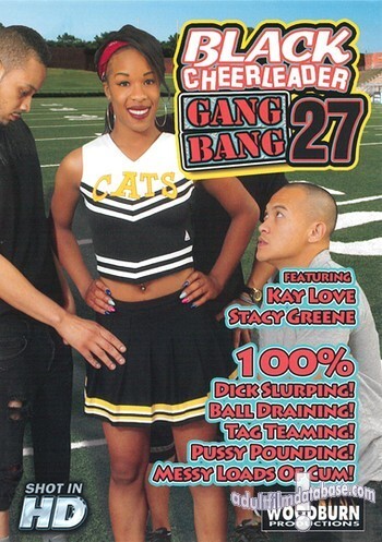 Black Cheerleader Gang Bang 27