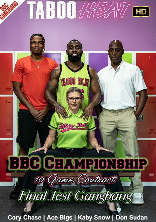 Cory Chase in BBC Championship: 10 Game Contract - Final Test Gangbang