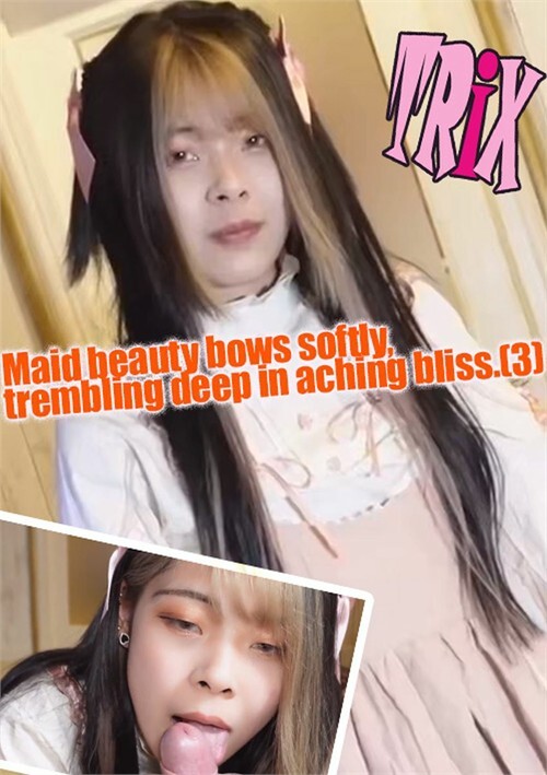 Maid beauty bows softly, trembling deep in aching bliss 3