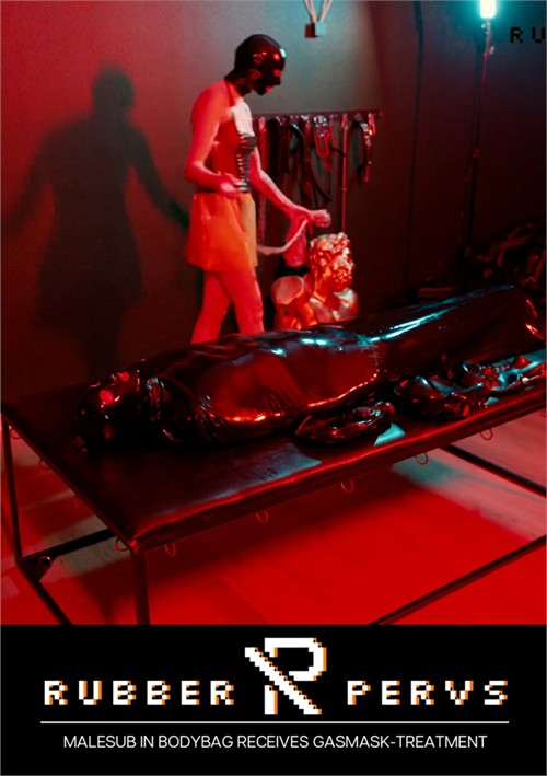 Malesub In Bodybag Receives Gasmask Treatment