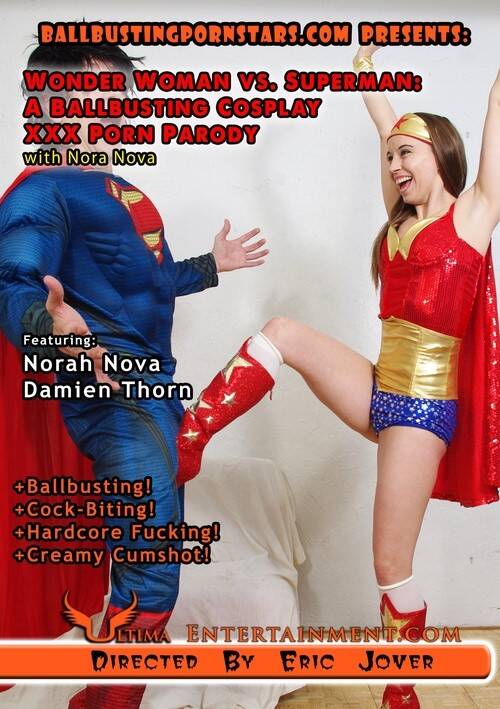 Wonder Woman Vs. Superman - A Ball Busting Porn Parody